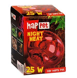 Happet NIGHT HEAT UVA nočná žiarovka do terária 25W