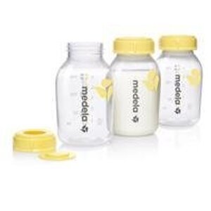 MEDELA Sada 3 fliaš na uskladnenie mlieka, 150 ml