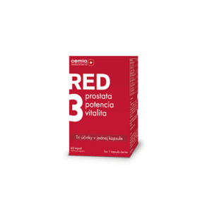 Cemio RED3 prostata, potencia, vitalita 60 kapsúl