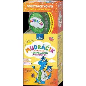 Vitar MUDRÁČIK multivitamín+ betaglukány a vitamín D3 + darček 60 tabliet