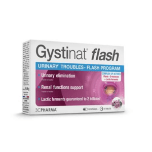 Gystinat Flash pri problémoch s močením 10 kapsúl a 10 tabliet