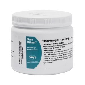 SanDitan Thermogel na kĺby a šľachy pre zvieratá - zelený chladivý 450ml