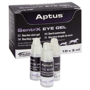 Aptus SentrX Eye Gel očný gel pre psy, mačky a kone 10x3ml