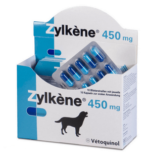 Zylkéne proti stresu pre psy a mačky 450mg 10x10cps