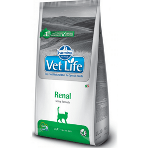 Farmina Vet Life cat renal granule pre mačky 2kg