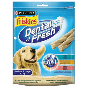 FRISKIES dog Dental Fresh maškrta pre psy 6x180g