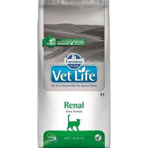 Farmina Vet Life cat renal granule pre mačky 5kg