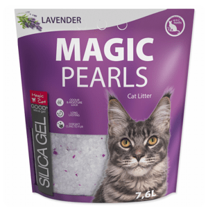 Magic Pearls Lavender podstielka pre mačky 7,6 L