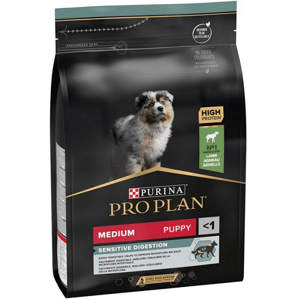 ProPlan MO Dog Opti Digest Puppy Medium Sensitive Digestion jahňa granule pre psy 3kg