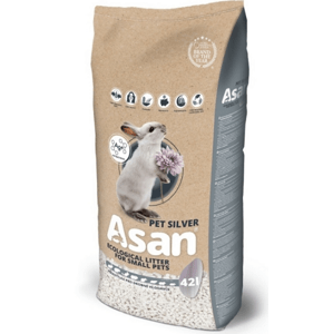 Podstielka ASAN hlodavce Pet Silver 42L (8kg)