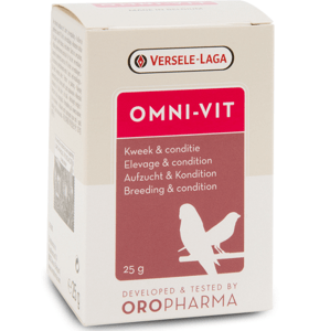 Versele Laga Oropharma Omni Vit - zmes vitamínov a aminokyselín pre vtáky 25g