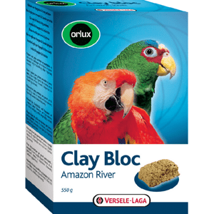 Versele Laga Orlux Clay Bloc Amazon River - pre väčšie papagáje 550g