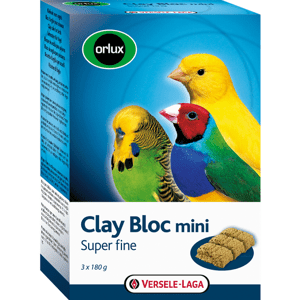 Versele Laga Orlux Clay Bloc Mini - pre menšie druhy vtákov 540g