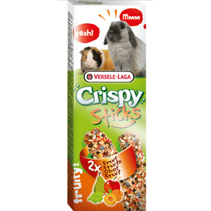 Maškrta Versele Laga Crispy Sticks králik/morča - s ovocím 2ks 110g