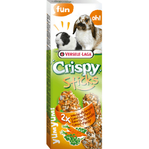 Maškrta Versele Laga Crispy Sticks králik/morča - s mrkvou a petržlenom 2ks 110g