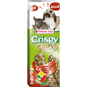 Maškrta Versele Laga Crispy Sticks králik/činčila - bylinky 2ks 110g