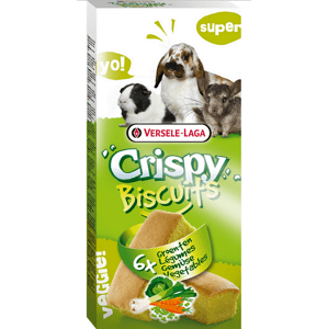 Maškrta Versele Laga Crispy Biscuits Vegetables - so zeleninou 6ks 70g