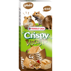 Maškrta Versele Laga Crispy Biscuits - s orechami 6ks 70g