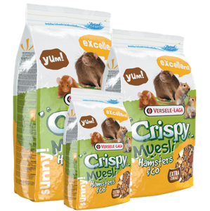 Versele Laga Crispy Muesli Hamsters & Co - škrečok, potkan, myš 1kg