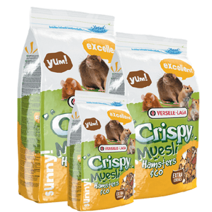 Versele Laga Crispy Muesli Hamsters & Co - škrečok, potkan, myš 2,75kg