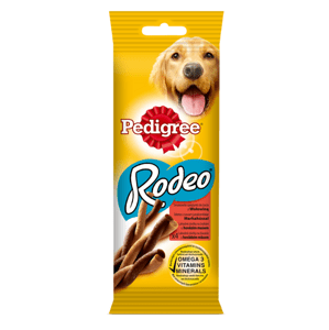 Maškrta PEDIGREE Rodeo s hovädzím mäsom 20 x 70g