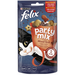 FELIX PARTY MIX kapsičky pre mačky Mixed grill 8x60g