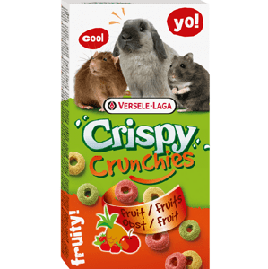 Maškrta Versele Laga Crispy Crunchies Fruit pre hlodavce - s ovocím 75g