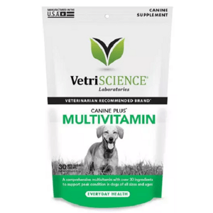 Vetri Science Canine Plus Multivitamin pre psy 30tbl