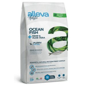 Alleva HOLISTIC dog puppy & junior medium fish 12kg