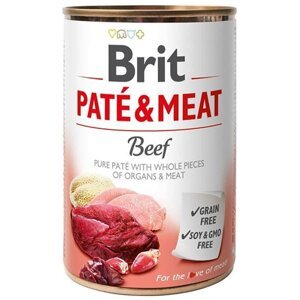 Brit Paté & Meat Beef 400g konzerva