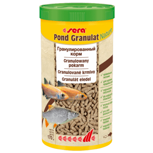 Sera Pond Granulat Nature krmivo pre jazierkové ryby 1000ml