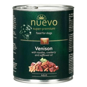 NUEVO dog Adult Venison Menue konzervy pre psy 6x800g