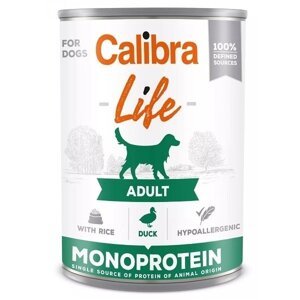 Calibra KONZERVA dog Adult Life Duck & Rice 6 x 400g