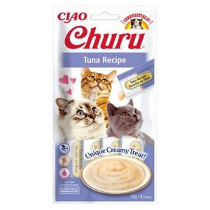 Maškrta Inaba Churu Pyré cat Tuniak pre mačky 12x4 tuby 672g