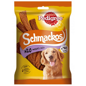 Maškrta pre psy PEDIGREE Schmackos Multipack 9x144g (20ks)