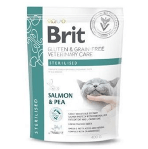 Brit Veterinary Diets GF cat Sterilised granule pre mačky 400g