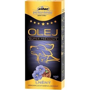 VITAR Veterinae Ľanový olej 500 ml