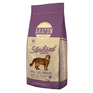 ARATON cat adult sterilised - granule pre kastrované mačky 15kg