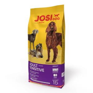 JosiDog Adult Sensitive granule pre dospelé psy s citlivým trávením 15kg