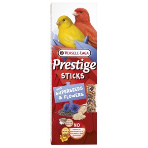 Versele Laga Prestige Sticks Canaries - maškrta pre kanáriky so semenami a kvetmi 2ks, 60g