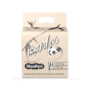 MONPERI Jednorazové eko plienky Bamboo M 5-8 kg