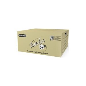 MONPERI Jednorazové eko plienky Bamboo Mega Pack M 5-9 kg