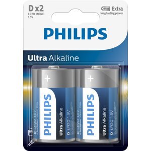 PHILIPS Batérie LR20E2B/10