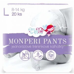 MONPERI Plienkové nohavičky Pants L 8-14 kg