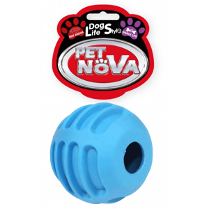 Pet Nova TPR FOODBALL BLUE hračka pre psy 6cm