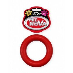 Petnova - Hracky HRACKA - RUB RING 9CM RED