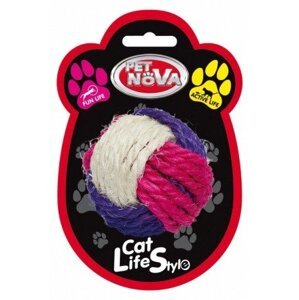 Pet Nova CAT sisalball sisalová lopta pre mačky 6cm