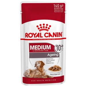 Royal Canin SHN WET MEDIUM ADULT AGEING kapsičky pre psy 10 x 140g