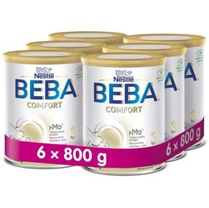 6x BEBA COMFORT HM-O 3 Mlieko batoľacie, 800 g