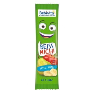 6x BEBIVITA Ovocná tyčinka jablko a hruška (25 g)